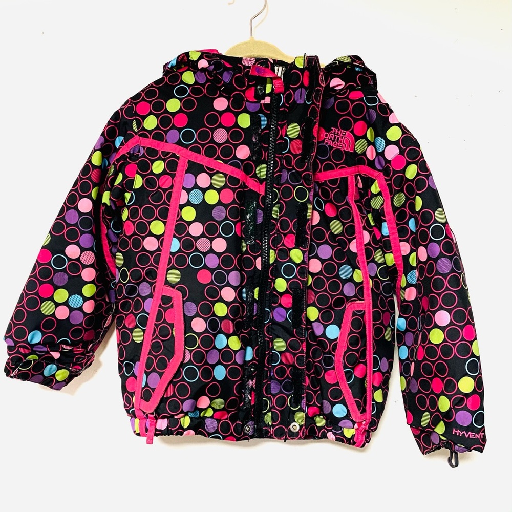 The North Face Girls 4T hooded insulated jacket